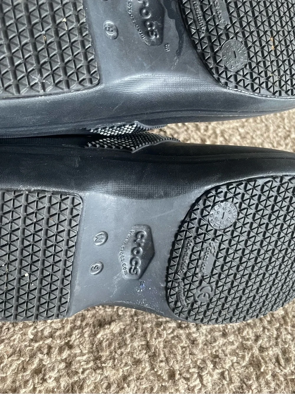 Crocs Dual Comfort women’s 9 black